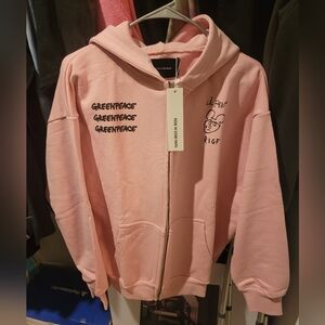 Pink Greenpeace Lil Peep Hoodie